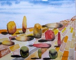 Steinige Landschaft